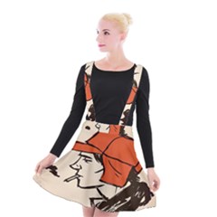 Catcher In The Rye Suspender Skater Skirt by artworkshop