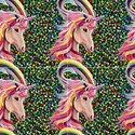 Adorable Unicorn Rainbow Animal Pattern View1