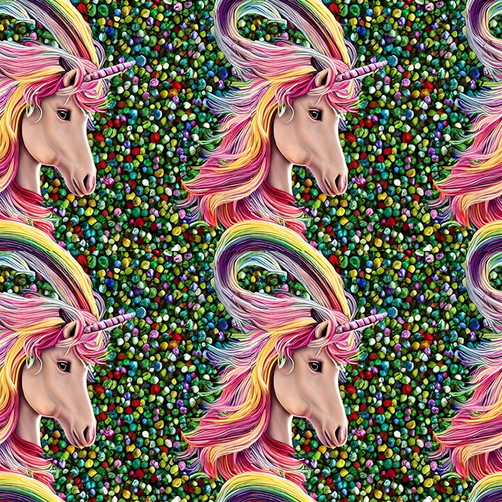 Adorable Unicorn Rainbow Animal Pattern