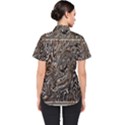 Zebra Abstract Background Women s Short Sleeve Shirt View2