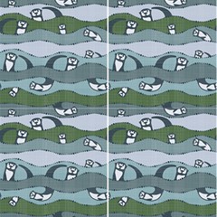 Frolic Frolic Otter Fabric by 3146324