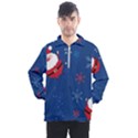 Feliz Natal, Santa, Merry Christmas Men s Half Zip Pullover View1