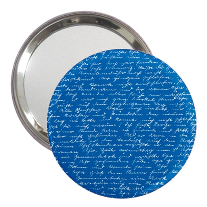 Handwriting 3  Handbag Mirrors