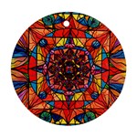 Aplomb - Round Ornament (Two Sides) Front