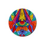 Arcturian Insight Grid - Drink Coasters 4 Pack (Round) Front