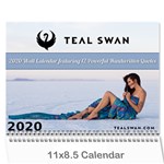 Teal Swan Wall Calendar - 2020 Cover