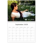 Teal Swan Wall Calendar - 2020 Sep 2020