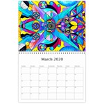 Frequency Wall Calendar - 2020 Mar 2020