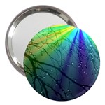 Rainbow Rain 3  Handbag Mirrors Front